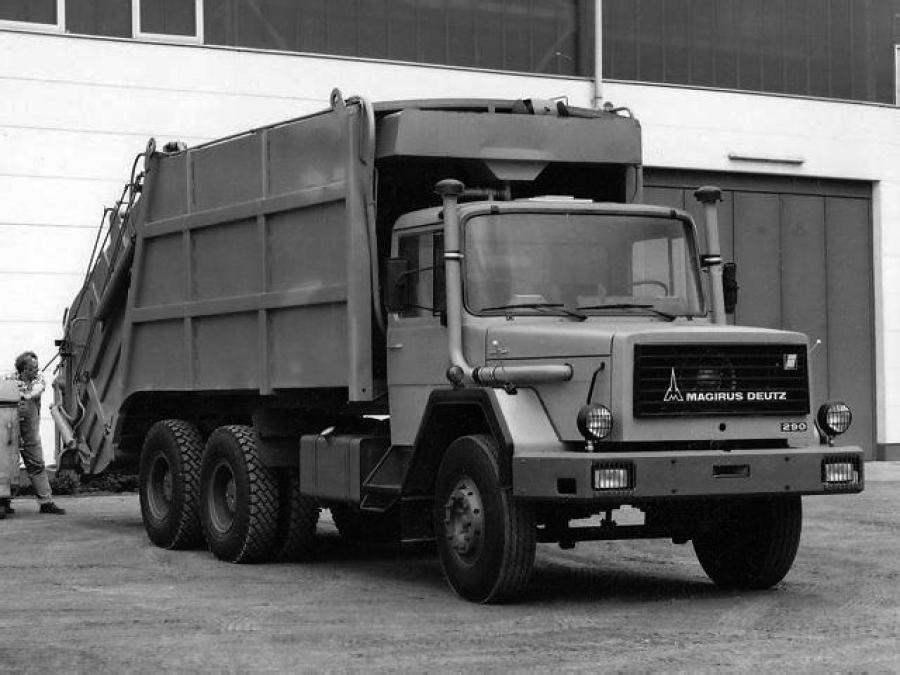  Magirus-Deutz 290 D 26 6x4 Mullwagen 1973 года  (фото 2 из 2)